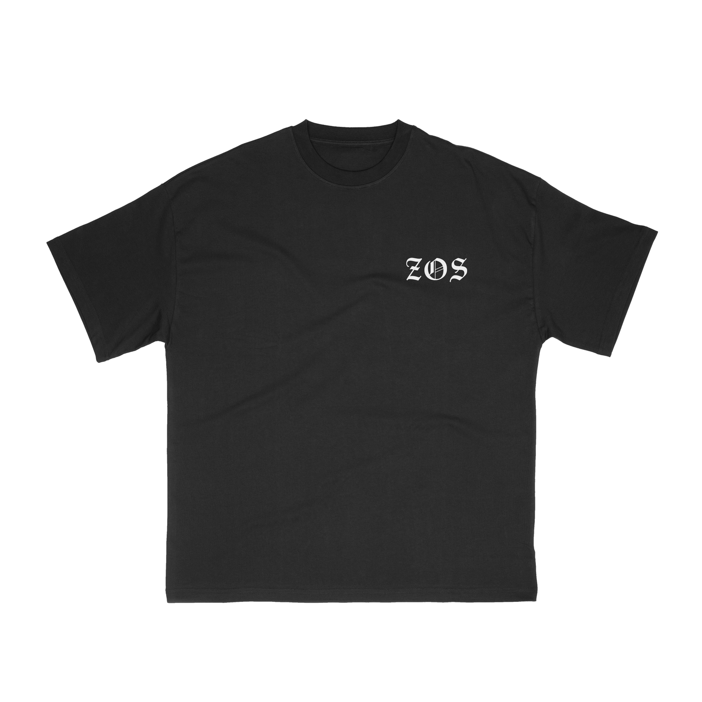 BLACK ZOS OLD ENGLISH T-SHIRT