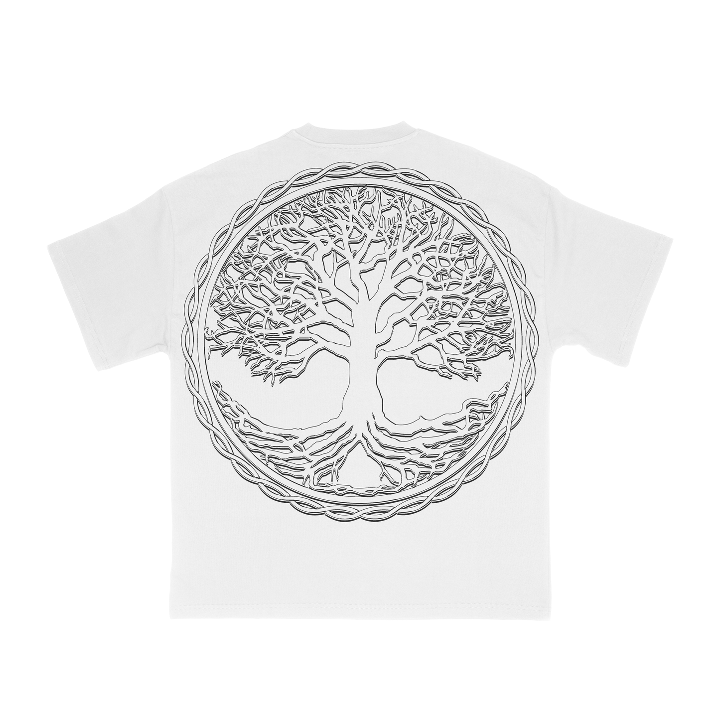 WHITE ZOS LOGO T-SHIRT