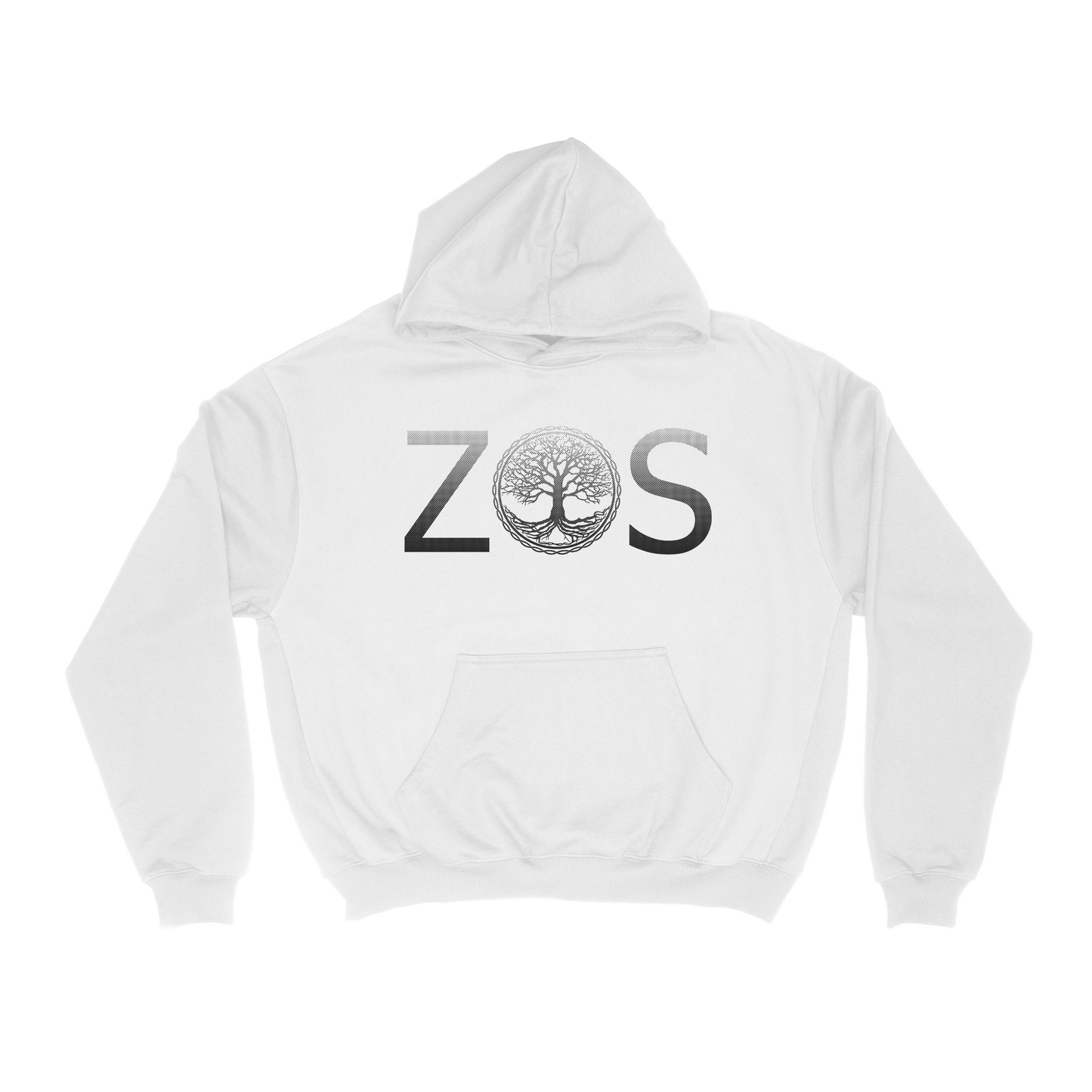 Signature White ZOS Hoodie